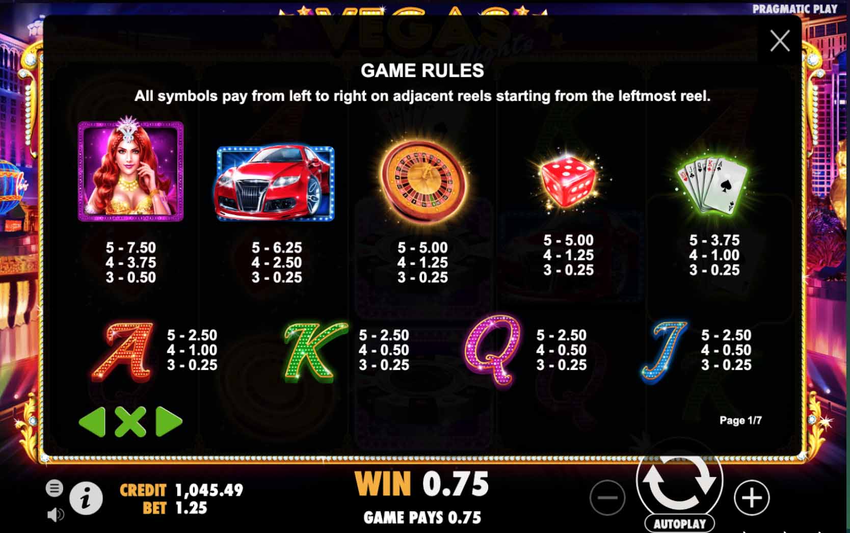 Kingfun: Hướng dẫn chơi slot game Đêm Vegas