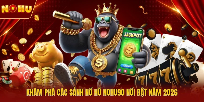 Khám phá các sảnh nổ hũ NOHU90 nổi bật năm 2026 